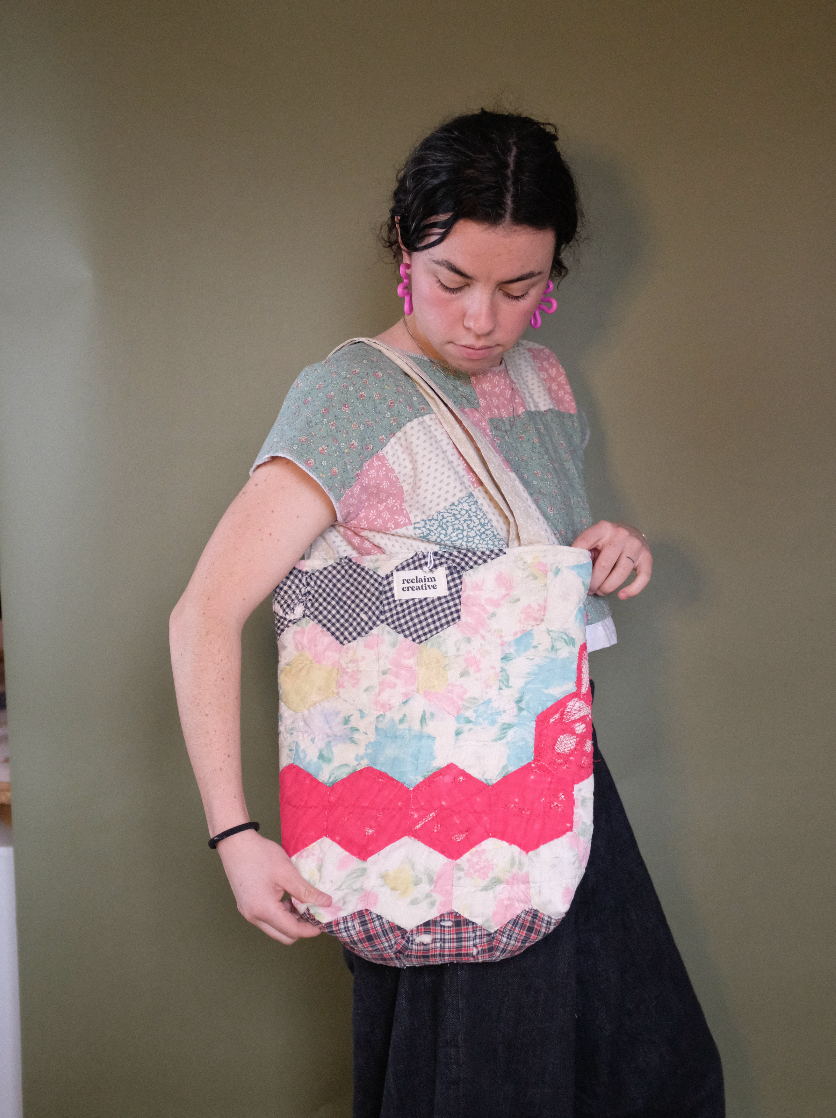 Quilt Tote - Honeycomb