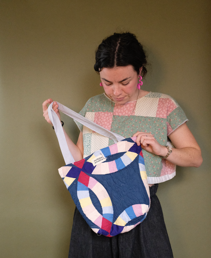 Quilt Tote - Wedding Ring